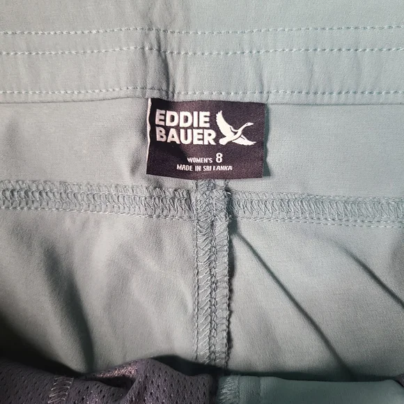 eddie bauer womens guide pro Teal Casual Pants size 8 - Picture 6 of 9